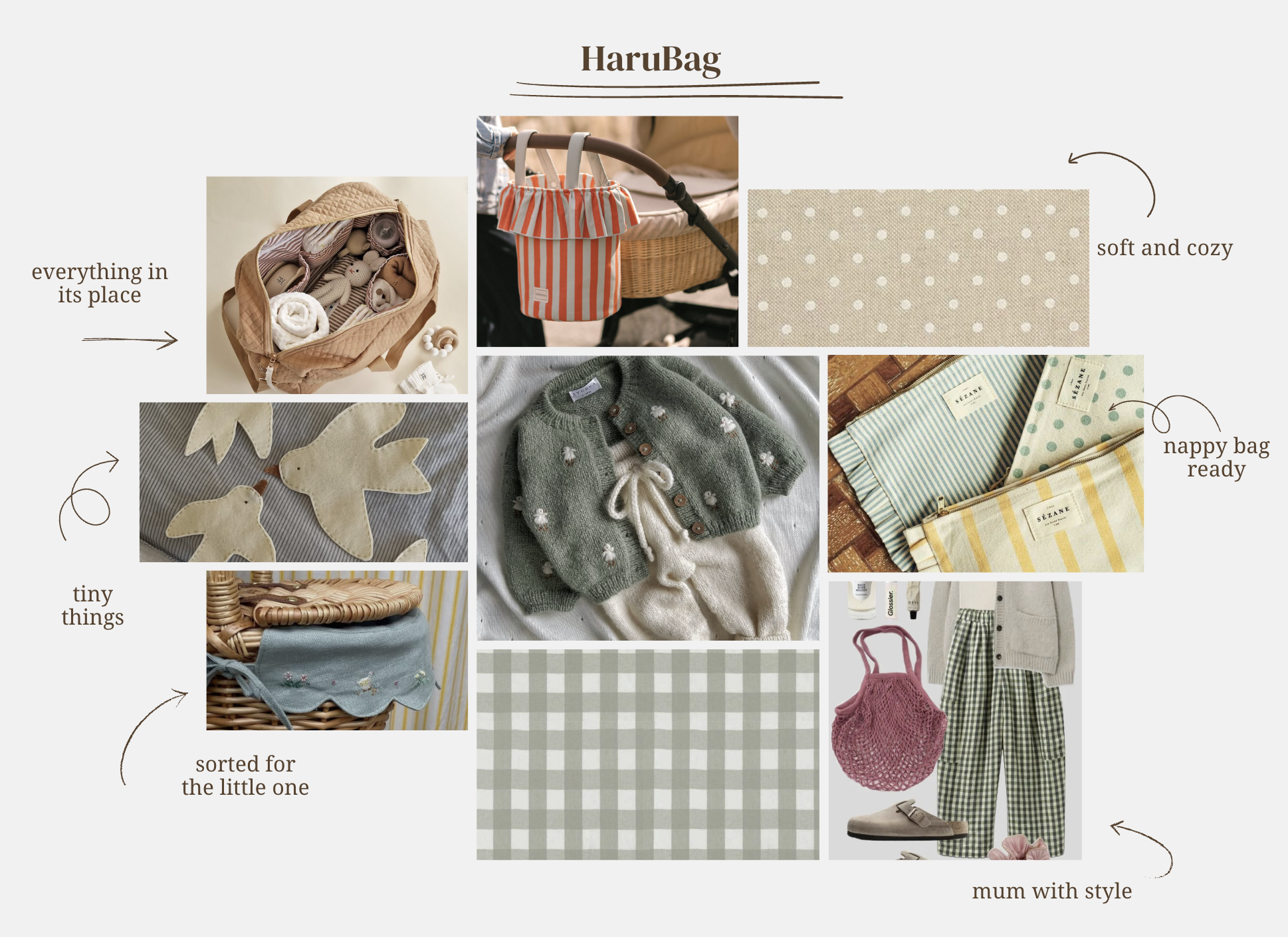 HaruBag - Smart Nappy Bag Checklist What I did